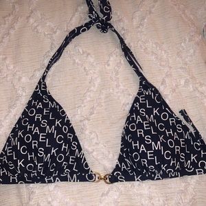 Michael Kors bikini tie top with padding
